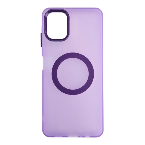 Silikonska futrola Magsafe FLURO COLOR Samsung A06 LJUBIČASTA MOBILNI TELEFONI I TABLETI