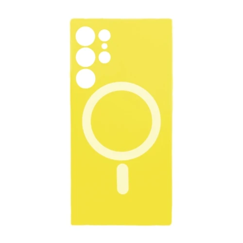 Silikonska futrola Magsafe COLOR Samsung S24 Ultra ŽUTA MOBILNI TELEFONI I TABLETI