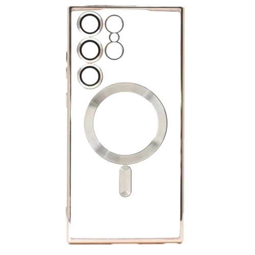 Silikonska futrola Magsafe SAMSUNG S25 ULTRA ZLATNA MOBILNI TELEFONI I TABLETI