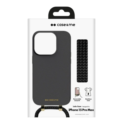 PURO kožna futrola za iPhone 15 Pro Max CRNA MOBILNI TELEFONI I TABLETI