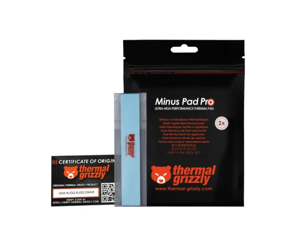 THERMAL GRIZZLY TG Minus Pad Pro - 120x20x0.5 mm termal pad (2pcs) (TG-MP-P-120-20-05-2)  IT KOMPONENTE I PERIFERIJA