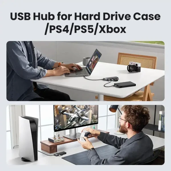 UGREEN CM653 USB 3.0 hub 4-Port do 5Gbs IT KOMPONENTE I PERIFERIJA