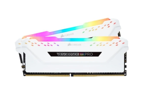 Corsair RAM VENGEANCE RGB PRO DDR4 32GB (2x16GB) 3200MHz CMH32GX4M2E3200C16W IT KOMPONENTE I PERIFERIJA
