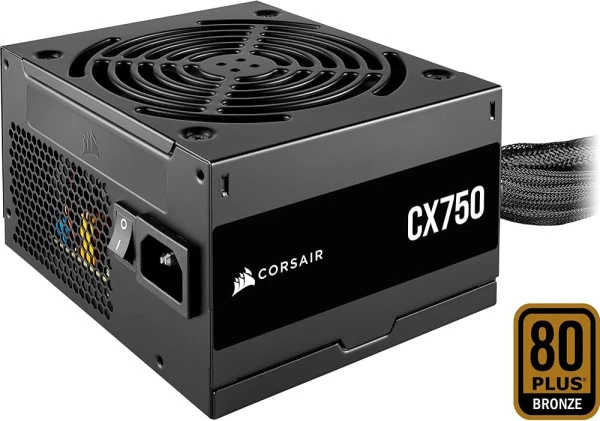 Corsair Napajanje 750W CX750 80+ Bronze Crno, CP-9020279-EU Bulk IT KOMPONENTE I PERIFERIJA