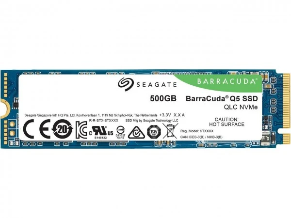 Seagate SSD M.2 NVMe 500GB Barracuda Gen3x4 Q5 ZP500CV3A001 IT KOMPONENTE I PERIFERIJA