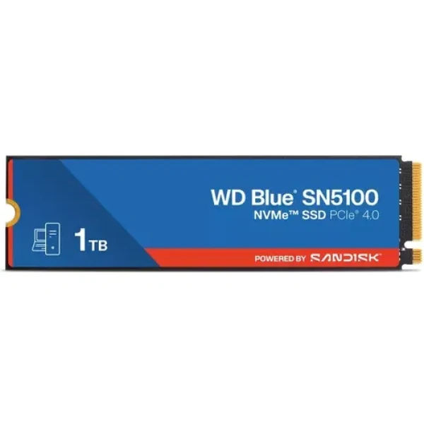 WD SSD M.2 NVMe 1TB Blue SN5100 7100MBs 6700MBs WDS100T5B0E IT KOMPONENTE I PERIFERIJA