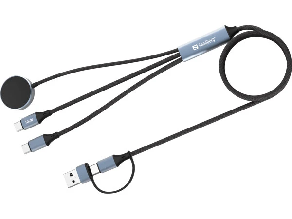Sandberg Kabl 3u1 441-69 2x USB-C Mag Safe 100W MOBILNI TELEFONI I TABLETI