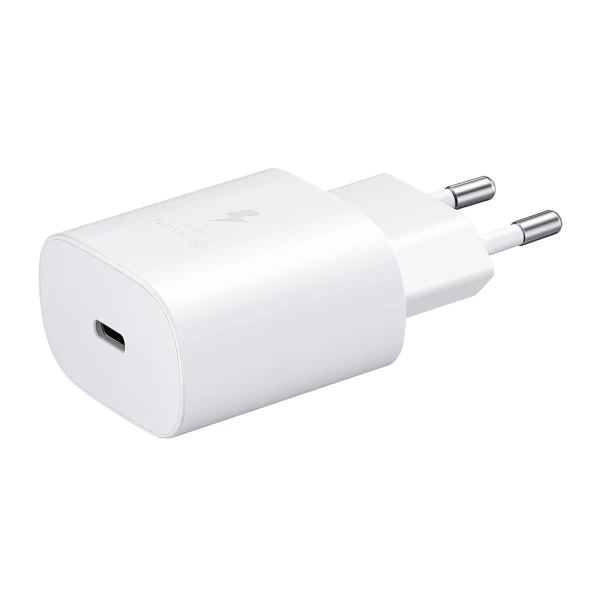 Samsung Kućni punjač PD 3A 25W Type C bez kabla beli BULK (EP-TA800NWE) MOBILNI TELEFONI I TABLETI