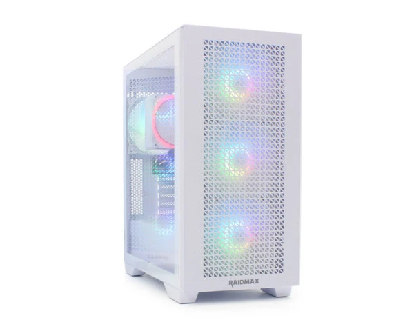 Raidmax Kućište Meshiah X605 Full Tower 4 x ARGB fan Beli X 605TWF WT IT KOMPONENTE I PERIFERIJA