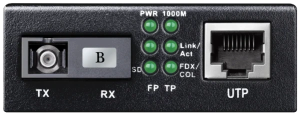Cudy MC100GSB-40B Gigabit Ethernet Media Converter WDM BiDi, TX1550nm RX1310nm IT KOMPONENTE I PERIFERIJA