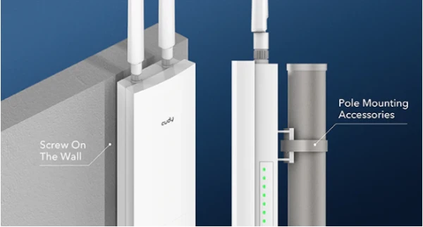 Cudy RE1200 Outdoor AC1200 WiFi Outdoor Repeater IT KOMPONENTE I PERIFERIJA