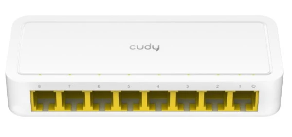 Cudy FS108D LAN 8-Port 10/100 Switch auto-negotiation RJ45 ports IT KOMPONENTE I PERIFERIJA