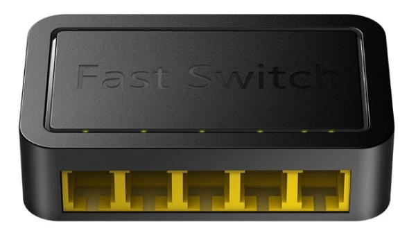Cudy FS105D LAN 5-Port 10/100 Switch auto-negotiation RJ45 ports (alt S105, ST3105C) IT KOMPONENTE I PERIFERIJA