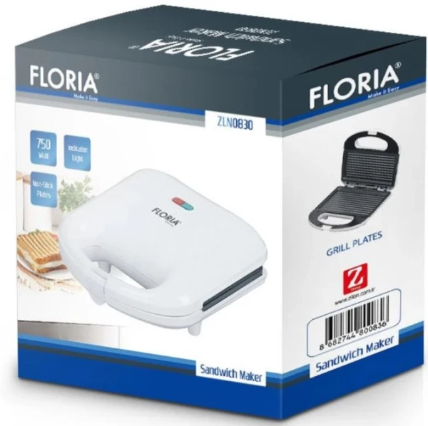 Zilan ZLN0830 Toster LED indikator 750W (ZLN0829 WH) KUĆNI APARATI