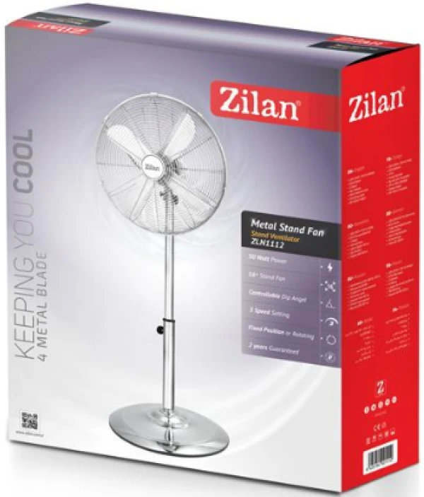 Zilan ZLN1112 Ventilator sa postoljem 40 cm, 50 W GREJANJE I KLIMATIZACIJA