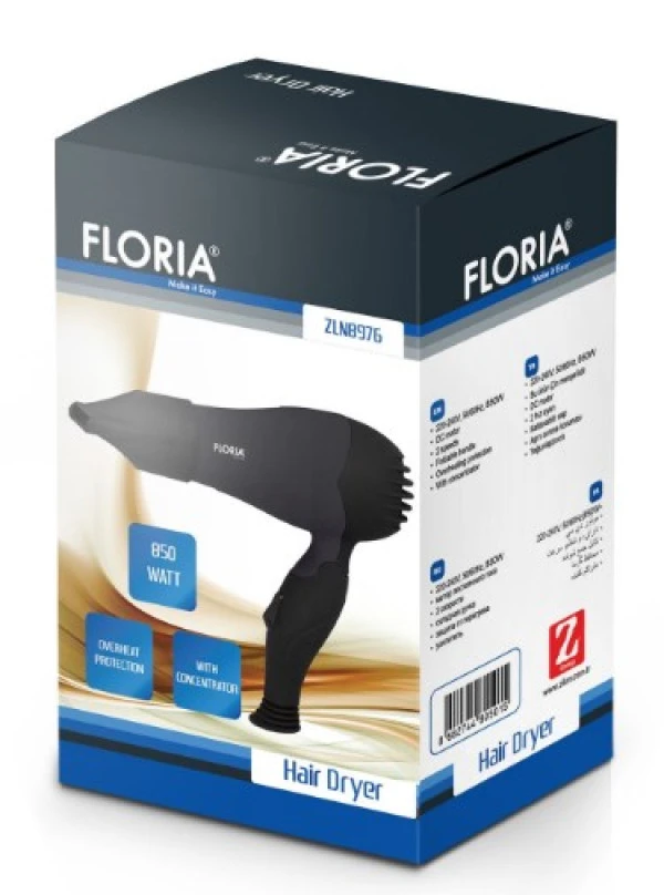 Zilan ZLN8976 BK 850W Fen za kosu KUĆNI APARATI