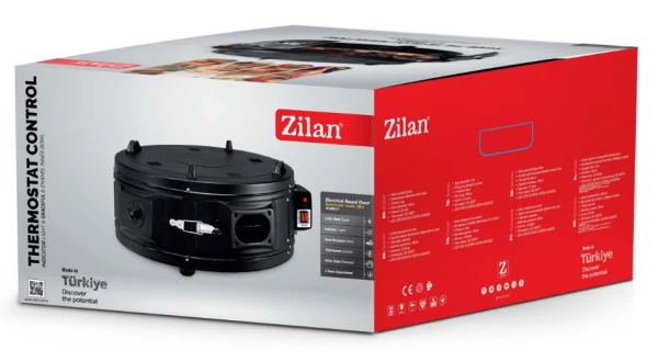 Zilan ZLN8917  Mini pećnica Rerna, zapremina 23L, 50-300c, 1200W KUĆNI APARATI