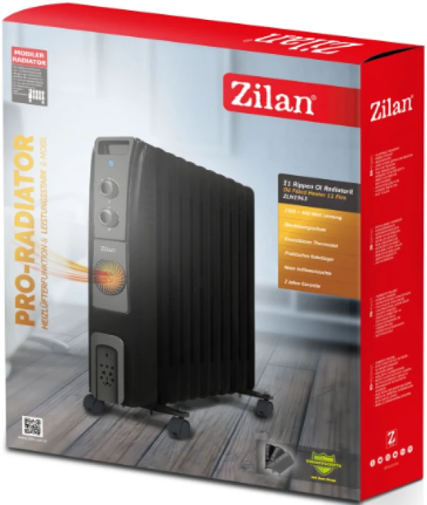 Zilan ZLN1963 Uljani Radijator, 2500W, 11 rebara GREJANJE I KLIMATIZACIJA
