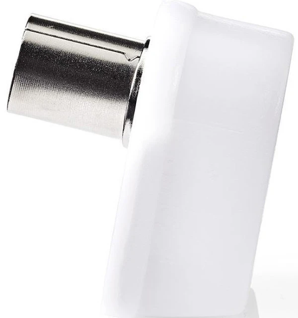 Nedis CSGP40921WT, IEC (koaksijalni) konektor,Ugaoni,Ženski,75 oma, Preenik kabl. ulaza: 7,0 mm,Bela,1 kom IT KOMPONENTE I PERIFERIJA