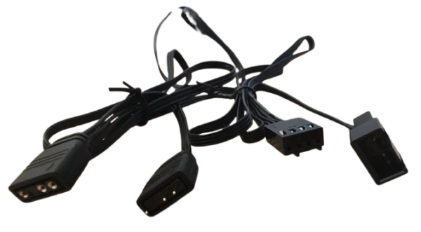 DeepCool CG580 FAN BK R (BULK) Ventilator za kuciste 120x120x25mm ARGB, 1,300 RPM,Black Reverzibilni IT KOMPONENTE I PERIFERIJA