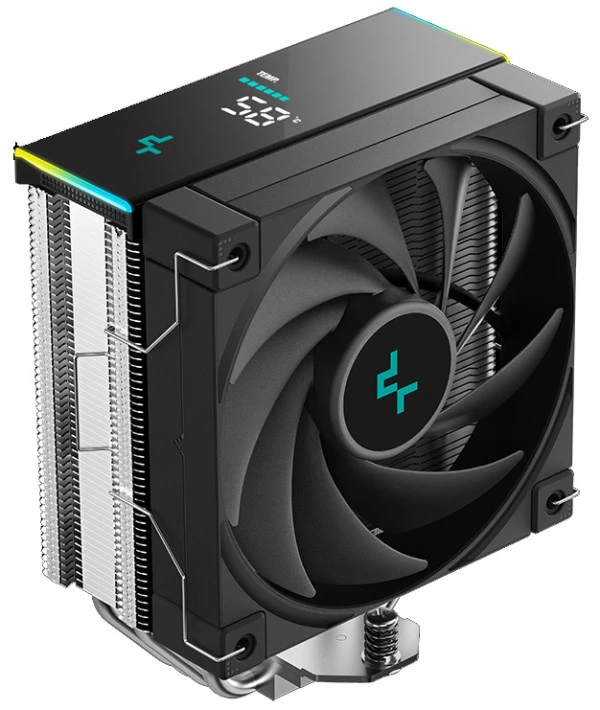 DeepCool AK400 DIGITAL SE 4xHeat Pipe, Real-Time CPU Screen, 1x120mm 1850 rpm 68,99 CFM, Intel/AMD IT KOMPONENTE I PERIFERIJA