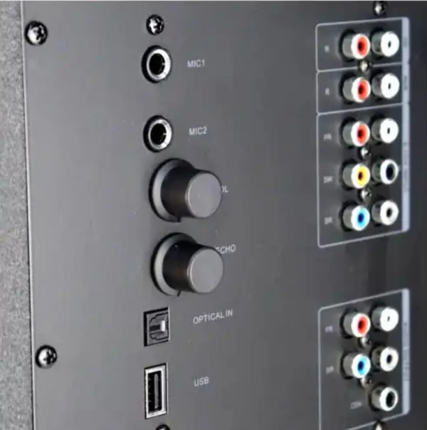 Microlab X15BT Aktivni drveni zvučnici 5.1 sistem 170W RMS (90W+2*16W) 3,5mm, Bluetooth, optical,mic TV, AUDIO,VIDEO