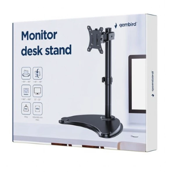Gembird MS-D1ST-04 Stono postolje za monitor (rotiranje, naginjanje, okretanje), 13-32inc, max 8KG IT KOMPONENTE I PERIFERIJA