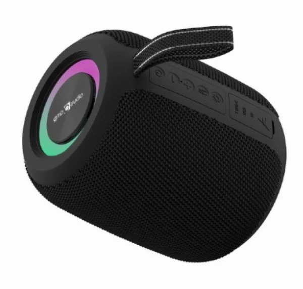 Gembird SPK-BT-LED-05-BK Portable Bluetooth RGB LED TWS speaker, 8W, BT, FM, USB, Handsfree, Black TV, AUDIO,VIDEO