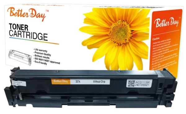 Toner BetterDay 207A(W2211A) M255/M283 zam. kaseta za HP  Cyan 1.6k (bez cipa) ŠTAMPAČI I SKENERI