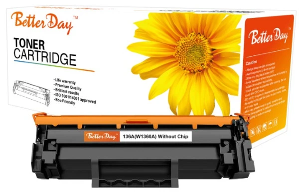 Toner BetterDay 136A, W1360A zam. kaseta za HP 1.15k (bez cipa) ŠTAMPAČI I SKENERI