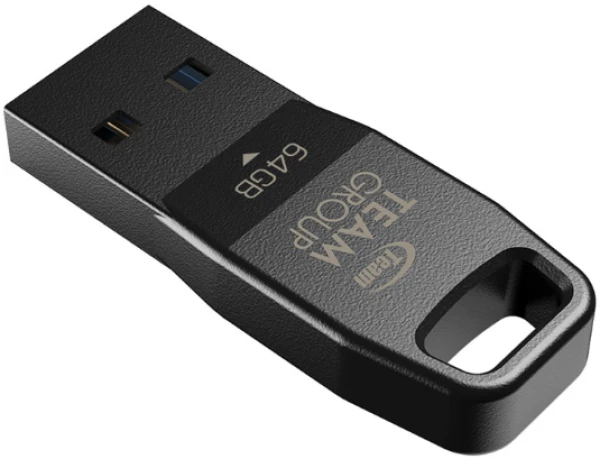 TeamGroup TS5364GB01 S5 USB 3.2 Gen1 FLASH DRIVE BLACK 64GB IT KOMPONENTE I PERIFERIJA