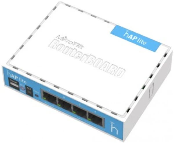 MikroTik Router BOARD RB941-2nD hAP Lite ruterOS L4 MT046 IT KOMPONENTE I PERIFERIJA