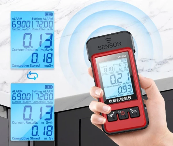NOYAFA NF-603 Detektor radijaci - visoka osetljivost, detekcija više zraka, prenosivi BAŠTA, BAZENI I ALATI