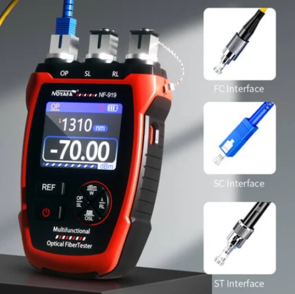 NOYAFA NF-919 Multifunkcionalni tester optičkih vlakana: integrisani optički merač snage BAŠTA, BAZENI I ALATI