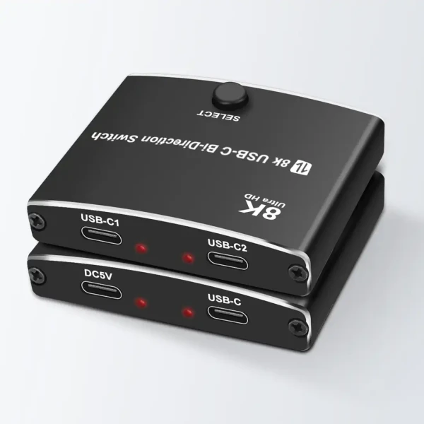 Kettz KT-CSW321 USB C Svičer sa 3 Thunderbolt 4 ulaza  21 i 12 IT KOMPONENTE I PERIFERIJA