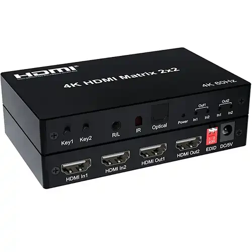 Kettz 4k 60hz HDMI Matrix 2x2 HM-K252 IT KOMPONENTE I PERIFERIJA