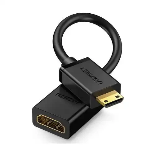 UGREEN 20137 Mini HDMI M. na HDMI F adapter 22cm IT KOMPONENTE I PERIFERIJA