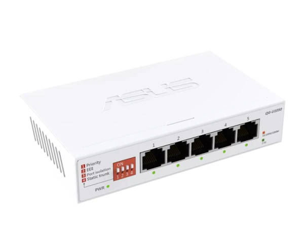 ASUS QG-U1050 5-port switch beli  IT KOMPONENTE I PERIFERIJA
