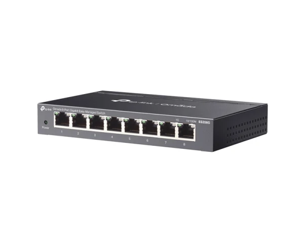 TP-LINK ES208G(UN) Omada 8-Port Gigabit Easy upravljivi Switch  IT KOMPONENTE I PERIFERIJA