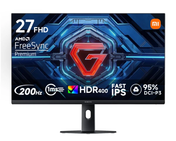 XIAOMI 27 inča G27i EU FHD 1920x1080 Fast IPS 200 Hz gaming monitor (ELA6370EU)  MONITORI