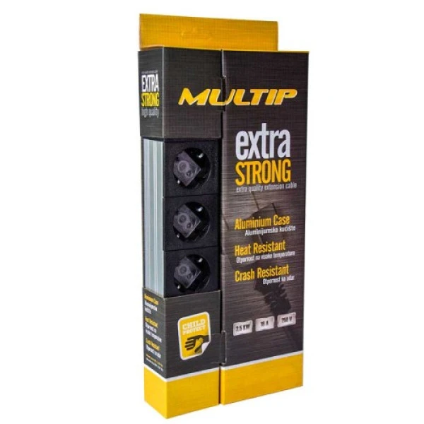 Multip Produžni kabl 1001010 sa 7 utičnica 1,4m IT KOMPONENTE I PERIFERIJA