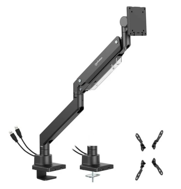 Manhattan Nosač za monitor USB port 462594 17''-57'' IT KOMPONENTE I PERIFERIJA