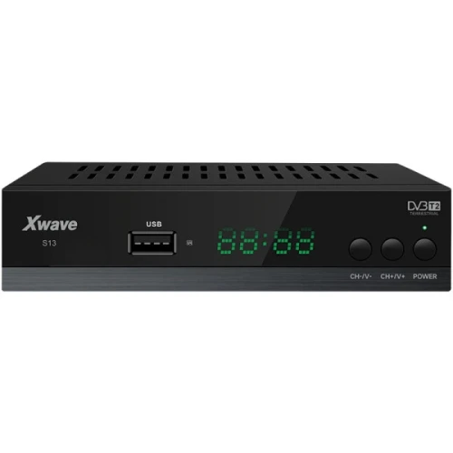 Xwave S13 DVB-T2 STB TV, AUDIO,VIDEO