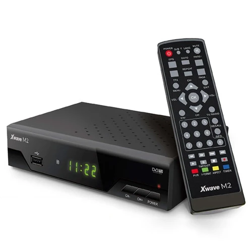 Xwave M2 DVB-T2 STB TV, AUDIO,VIDEO