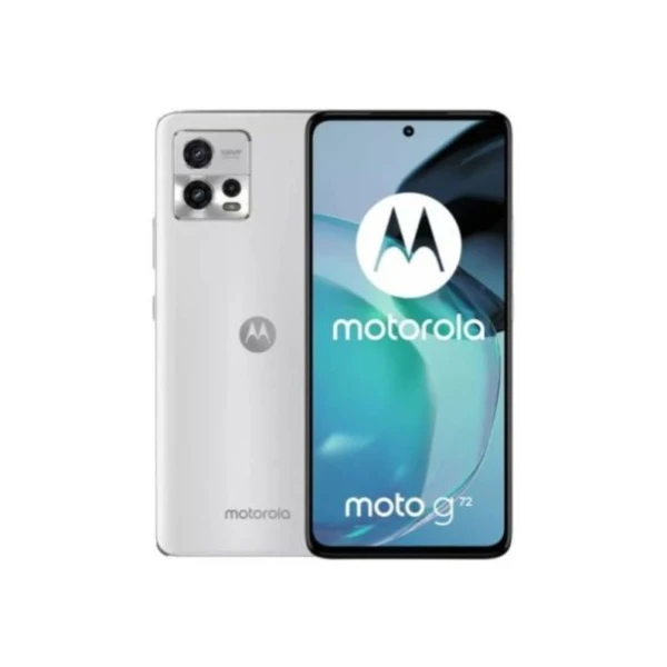 MOTOROLA G72 8GB 128GB Mineral White + punjač + silikon MOBILNI TELEFONI I TABLETI