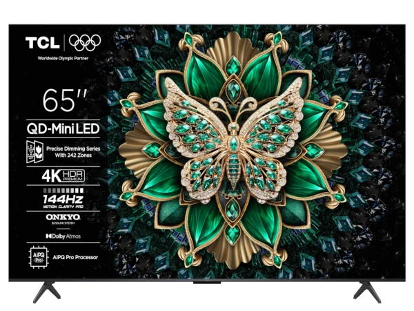 TCL Televizor 65C6K MiniLED-QLED 65'' 4K UHD 144Hz Google TV crna  TV, AUDIO,VIDEO