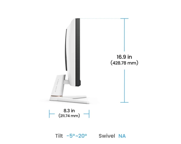 BENQ 24.5 inča EX251 FHD 1920x1080 IPS 220 Hz HDR10 Gaming beli monitor  MONITORI
