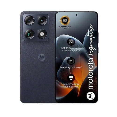 Motorola Smart telefon SIGNATURE 16GB 512 GB Carbon (Dark Blue) MOBILNI TELEFONI I TABLETI