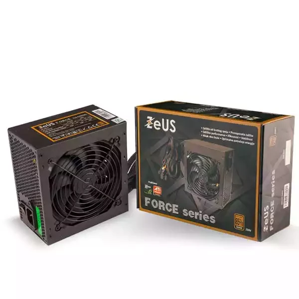 ZEUS Napajanje 600W 80 ZUS-FOR600S PLUS Bronze 12cm TV, AUDIO,VIDEO