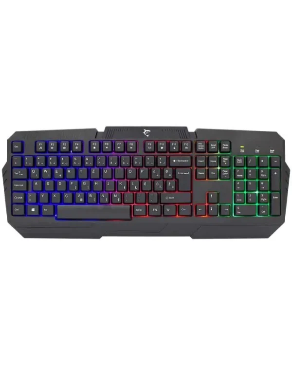 White Shark Tastatura DAKOTA Full Layout RGB Membranska Crna SR IT KOMPONENTE I PERIFERIJA